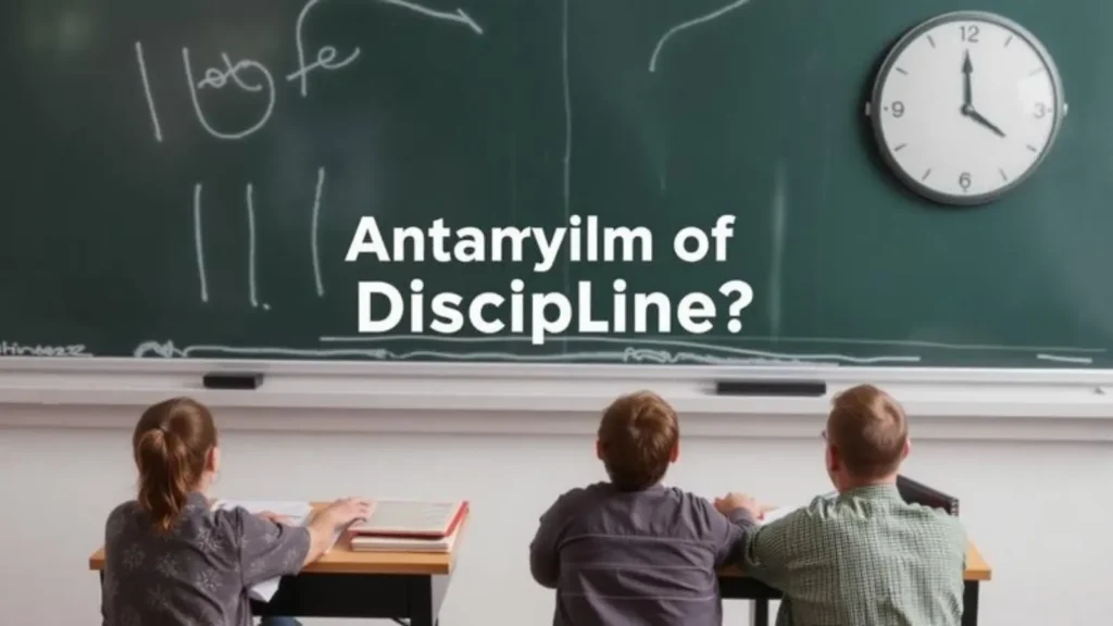discipline antonym